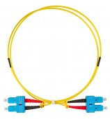 Patchcablu duplex, SC/SC, 9/125µm OS2, 10m
