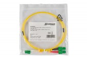 Patchcord Duplex LC/APC  /  SC/APC, 9/125µm OS2, LS0H-3, 5m