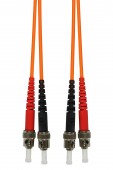 Patchcord Duplex ST/ST,50/125µm OM2, LS0H-3, 2.0m