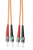 Patchcord Duplex ST/ST,50/125µm OM2, LS0H-3, 2.0m