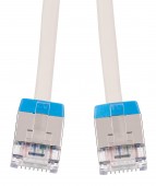 Patchcord SLIM Rotund U/FTP Cat.6a, AWG32, LS0H, gri, 1m
