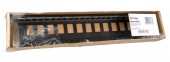 Patchpanel 19 24 porturi(SFA)(SFB) goale,1UH,negru,scurt