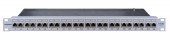 Patchpanel Cat.6 10 GB Class Ea ecranat 24xRJ45G DE-EMBEDDED