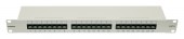 Patchpanel Cat.6 neecranat 24xRJ45U RAL7035