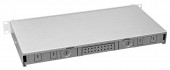 Patchpanel FO 19, 1UV, culisant, pentru 8 fibre, LC, SM