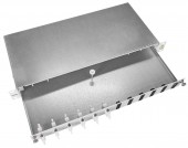 Patchpanel FO 19, 1UV, culisant, pentru 8 fibre, SC, MM