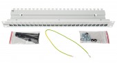 Patchpanel gol 19 pt. 24 module(SFA)(SFB),loc pt. Etichete