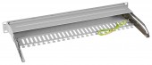 Patchpanel gri glisant gol 1U, pt. 24 module SFA/SFB