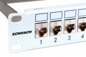 Patchpanel pt. 24 module TOOLLESS LINE, 1UH, 19, RAL7035