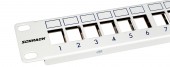 Patchpanel pt. 24 module TOOLLESS LINE, 1UH, 19, RAL7035