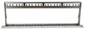 Patchpanel pt. 24 module TOOLLESS LINE, 1UH, 19, RAL7035