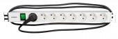 PDU 19, 8xUTE c.On/Off , profil ALU 1U, cablu 2m,RAL7035
