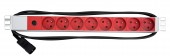 PDU 19 ptUPS, 8xUTE Rosu, Sig 10A, ALU 1U, cabl C14,RAL7035