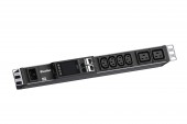 PDU Essential Metered; 4xC13; 2xC19; 230V; 16A