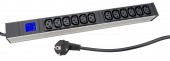 PDU IT Meter cu contor de energie,12xC13,19,1UH,aluminiu