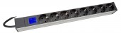 PDU IT Meter cu contor energie, 8xSchuko,19,1UH,aluminiu