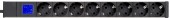 PDU IT Meter cu contor energie, 8xSchuko,19,1UH,aluminiu