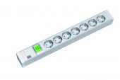 PDU19' 7xSchuko Alb, intr., 2 m fisa Schuko, AL