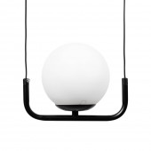 Pendul Glace 1XE27 IP20, negru, Erste