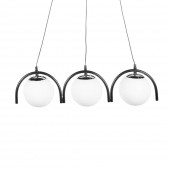 Pendul Glace 3XE27 IP20, negru, Erste