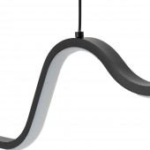 Pendul Hades LED 26W IP20, negru, Erste