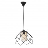Pendul Kontes Negru 1xE27 60W