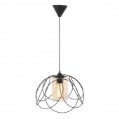 Pendul Leylak Negru 1xE27 60W