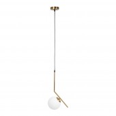Pendul Nala 1XE14 40W 1.5m, auriu, Erste