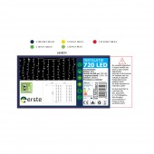 Perdea Lumina Albastru 720LED 2.5x3m IP44
