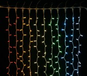 Perdea Luminoasa 494 LED-uri 3X1.5M 2700K Alb Cald