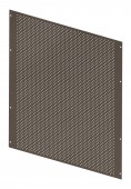 Perforated Mounting plate width 2/ 12 Modul heights