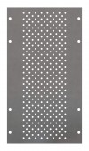 Perforated Mounting Plate width 200mm, 6 Modul Heights