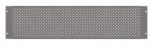 Perforated Mounting Plate width 640mm, 3 Modul Heights