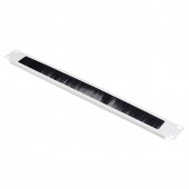 Perie intrare cablu, 19”, 1U, RAL7035