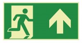 Photoluminescent pictogram Navilux, arrow up