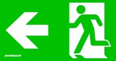 Pictograma sageata la stanga pentru Design AG
