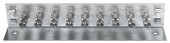 Piesa impamantare, 9 conectori, cf. EN 60728-11, QEW-12