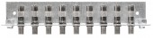Piesa impamantare, 9 conectori, cf. EN 60728-11, QEW-12