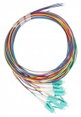 Pigtail FO LC, 50/125µm OM3, 2.0m, Easy Strip, 8pcs