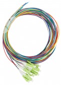 Pigtail FO LC, 50/125µm OM5, 2.0m, Easy Strip, 8pcs