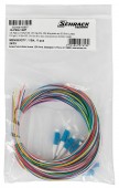 Pigtail FO LC, 9/125µm OS2, 2.0m, Easy Strip, 12pcs