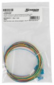 Pigtail FO LC, 9/125µm OS2, 2.0m, Easy Strip, 4pcs