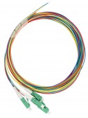 Pigtail FO LC/APC, 9/125µm OS2, 2.0m, Easy Strip, 4pcs
