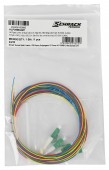 Pigtail FO LC/APC, 9/125µm OS2, 2.0m, Easy Strip, 4pcs