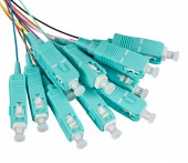Pigtail FO SC, 50/125µm OM3, 2.0m, Easy Strip, 12pcs