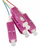 Pigtail FO SC, 50/125µm OM4, 2.0m, Easy Strip, 4pcs