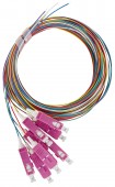 Pigtail FO SC, 50/125µm OM4, 2.0m, Easy Strip, 8pcs