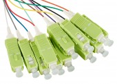 Pigtail FO SC, 50/125µm OM5, 2.0m, Easy Strip, 12pcs