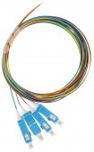 Pigtail FO SC, 9/125µm OS2, 2.0m, Easy Strip, 4pcs