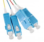 Pigtail FO SC, 9/125µm OS2, 2.0m, Easy Strip, 4pcs